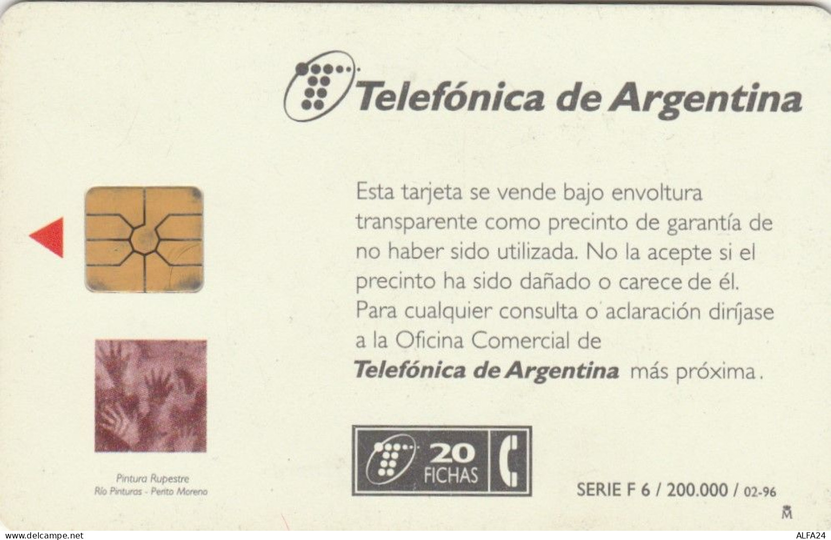 PHONE CARD ARGENTINA (CK7272 - Argentinien