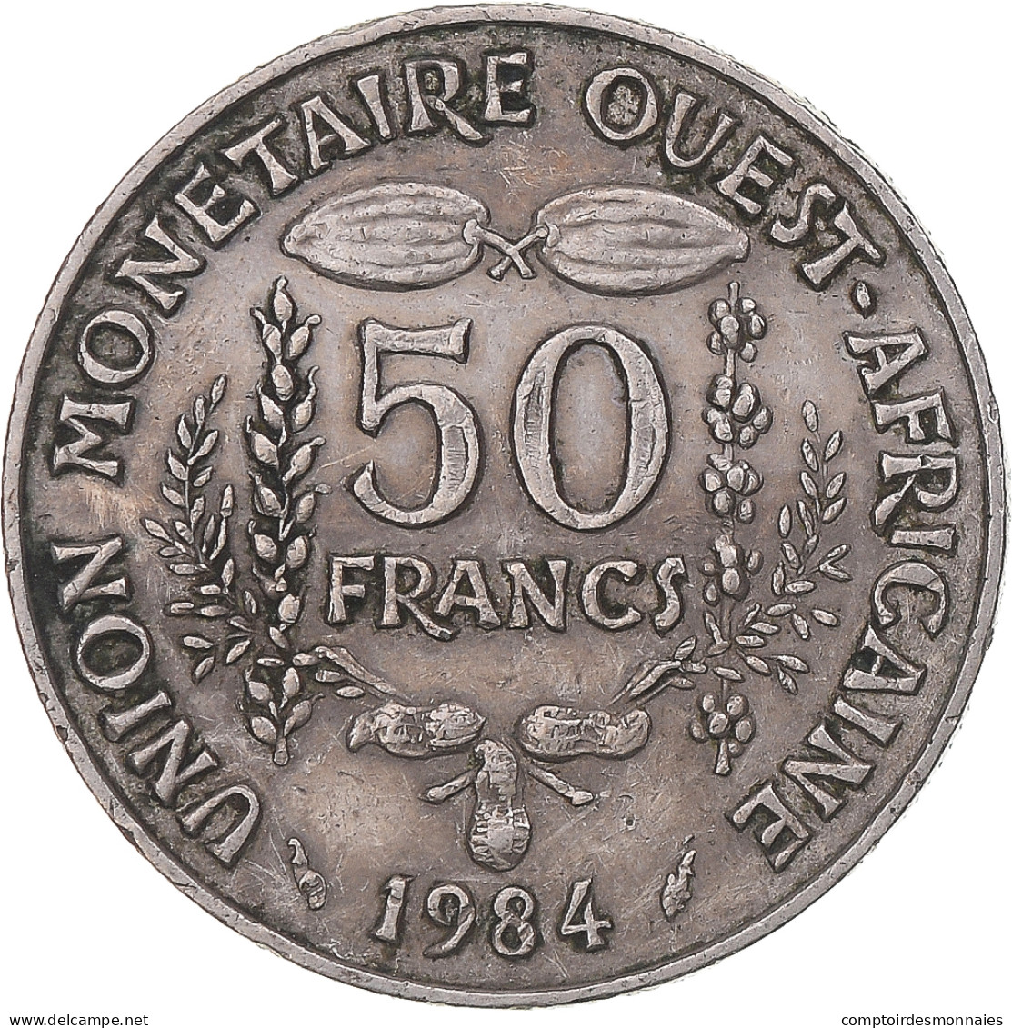 Monnaie, Communauté économique Des États De L'Afrique De L'Ouest, 50 Francs - Costa D'Avorio