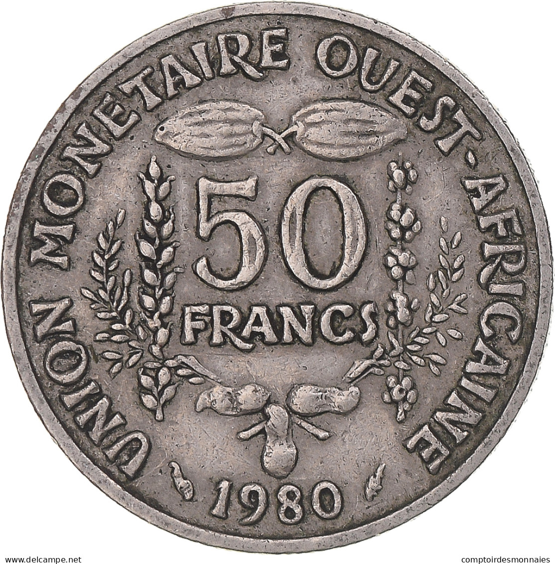 Monnaie, Communauté économique Des États De L'Afrique De L'Ouest, 50 Francs - Ivoorkust