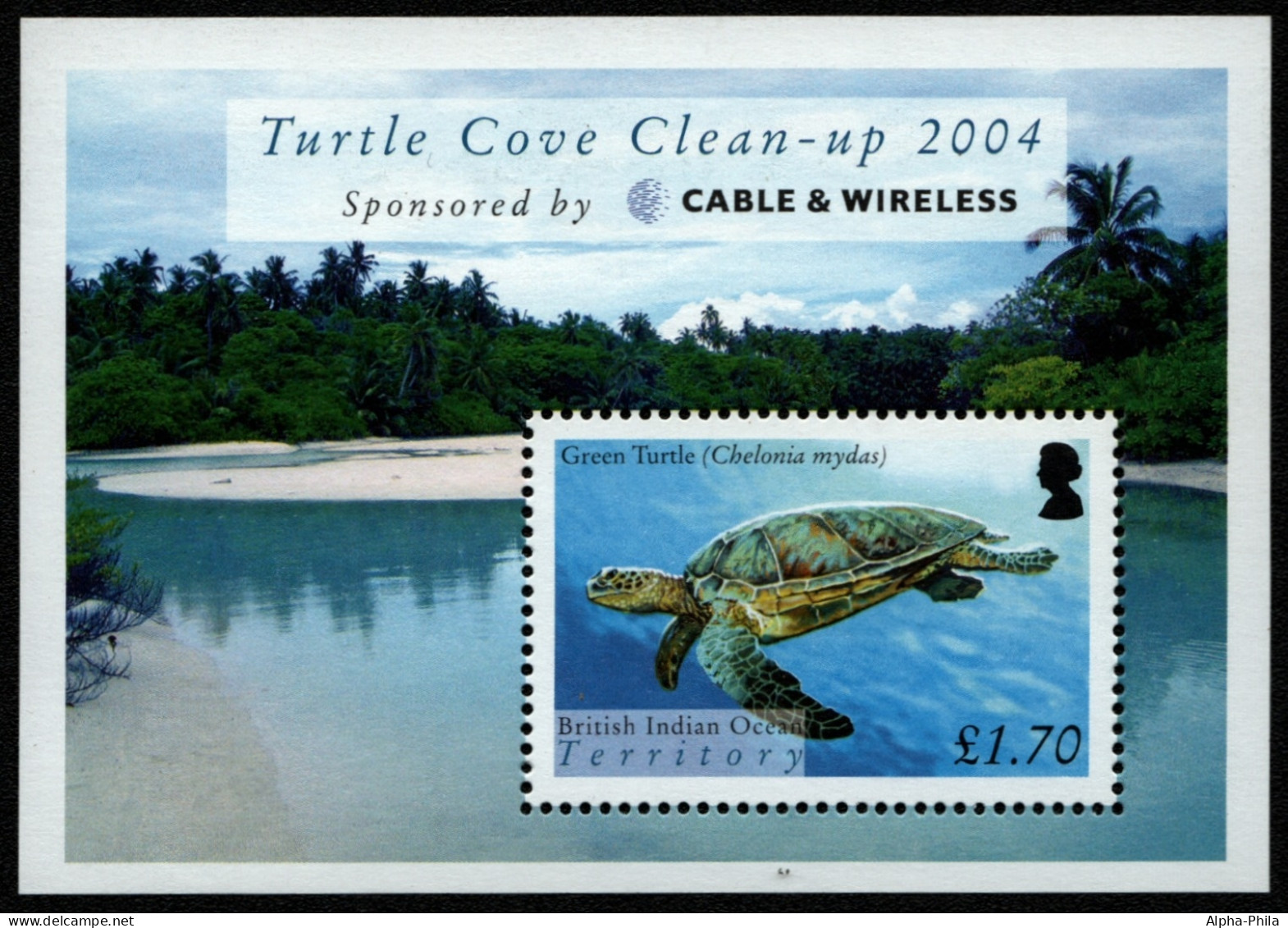 BIOT 2005 - Mi-Nr. Block 23 ** - MNH - Schildkröten / Turtles - Territorio Britannico Dell'Oceano Indiano