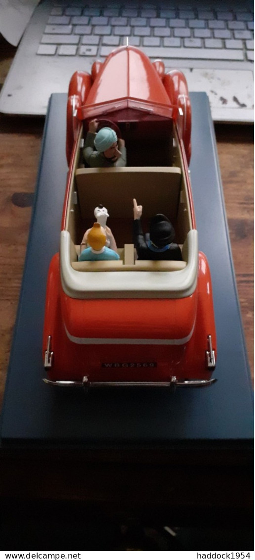 Le Taxi De New Delhi TINTIN AU TIBET TINTIN HERGE Moulinsart 2018 - Estatuas En Metal