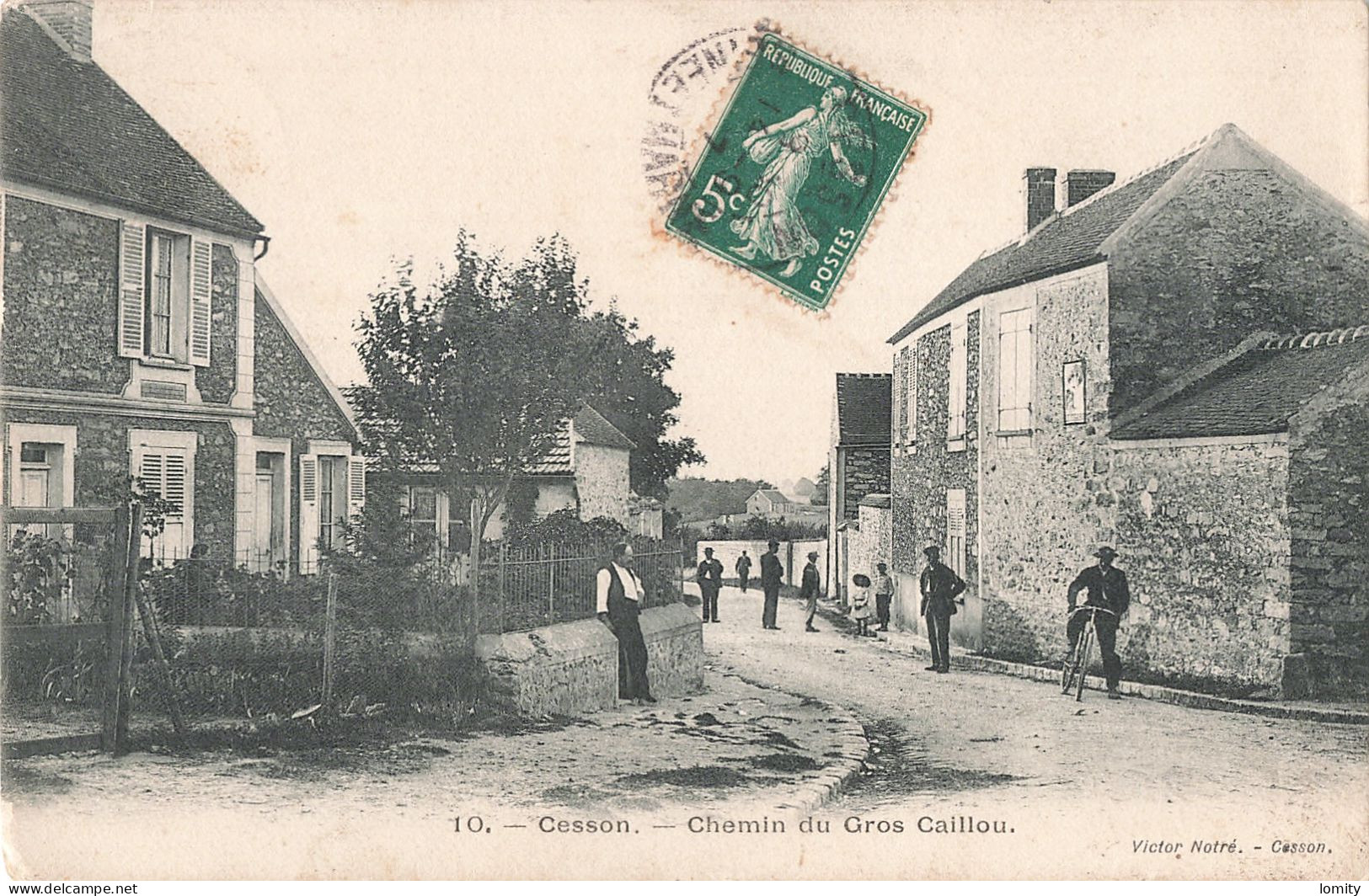 77 Cesson Chemin Du Gros Caillou CPA - Cesson