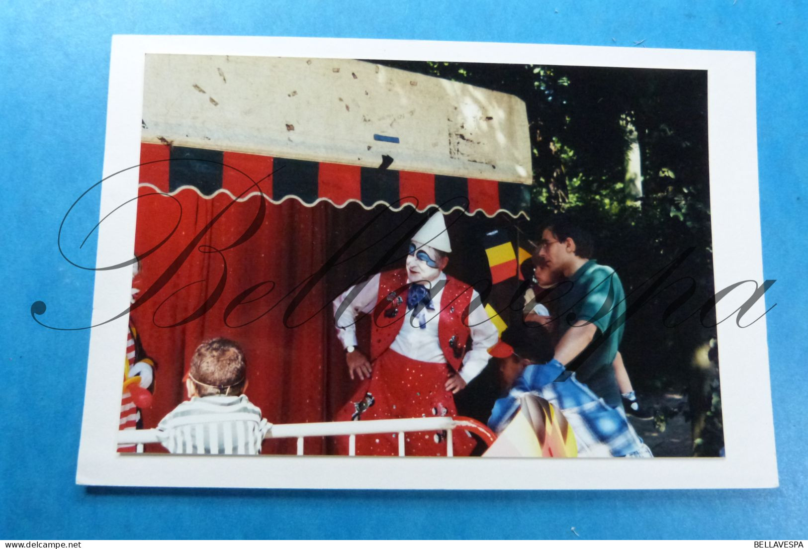 Circus Pauwels 4 x foto  voorstelling DAVID CHIPPERFIELD 1997