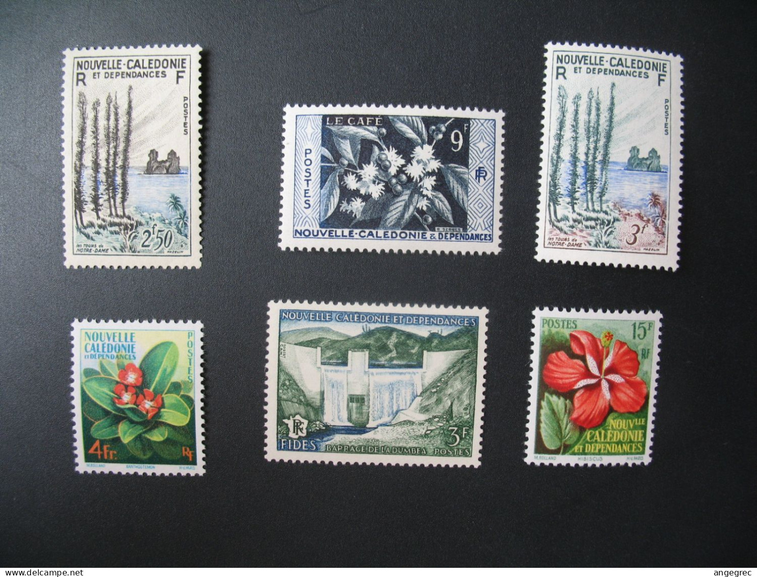 Nouvelle Calédonie Stamps French Colonies N° 284 à 289 Neuf * à Voir - Neufs