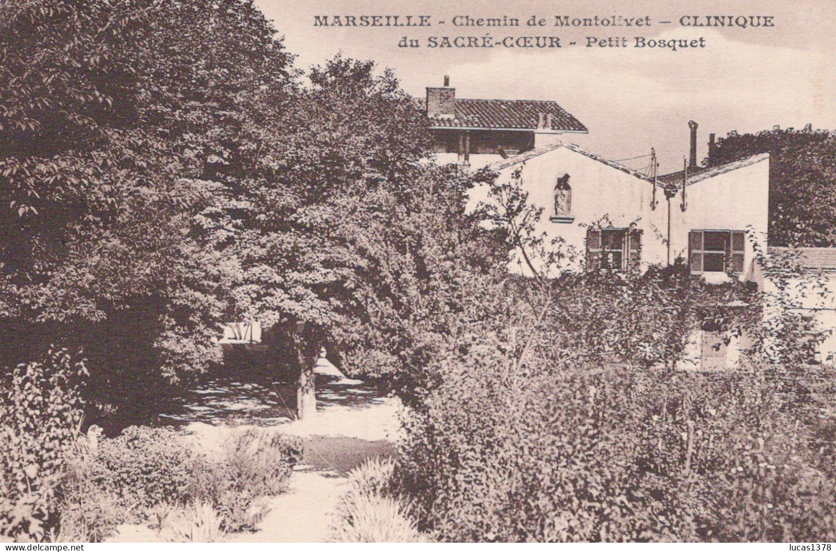 13 / MARSEILLE / MONTOLIVET / CHEMIN DE MONTOLIVET / CLINIQUE DU SACRE COEUR / PETIT BOSQUET - Saint Barnabé, Saint Julien, Montolivet