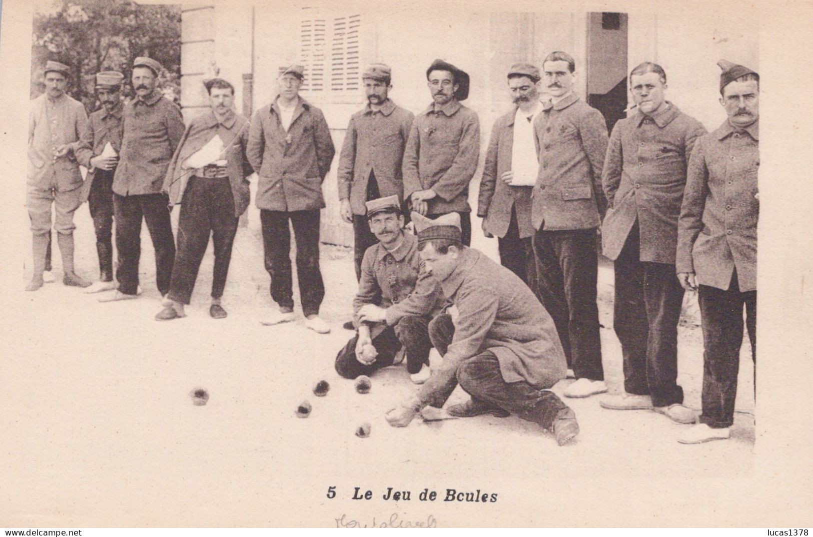 13 / MARSEILLE / MONTOLIVET / HOPITAL AUXILIAIRE N 109 / LE JEU DE BOULES - Saint Barnabé, Saint Julien, Montolivet