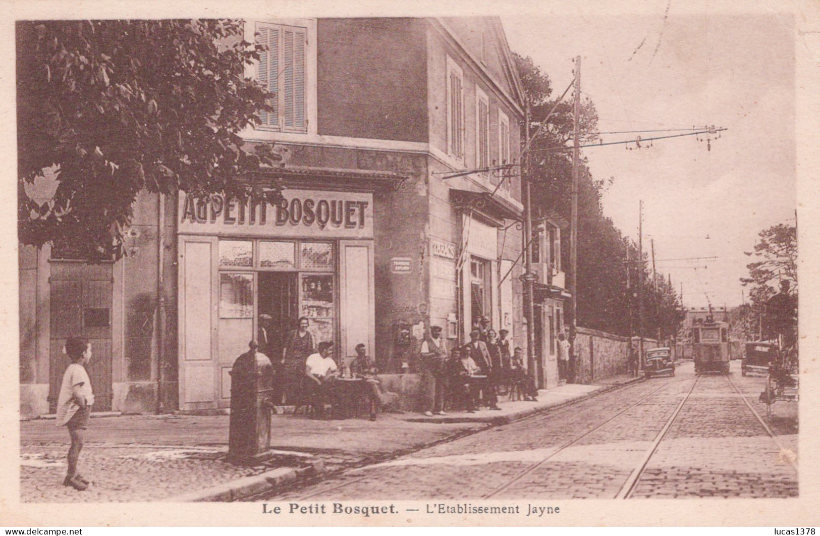 13 / MARSEILLE / LE PETIT BOSQUET / L ETABLISSEMENT JAYNE / CHEMIN DE MONTOLIVET / RARE + - Saint Barnabé, Saint Julien, Montolivet