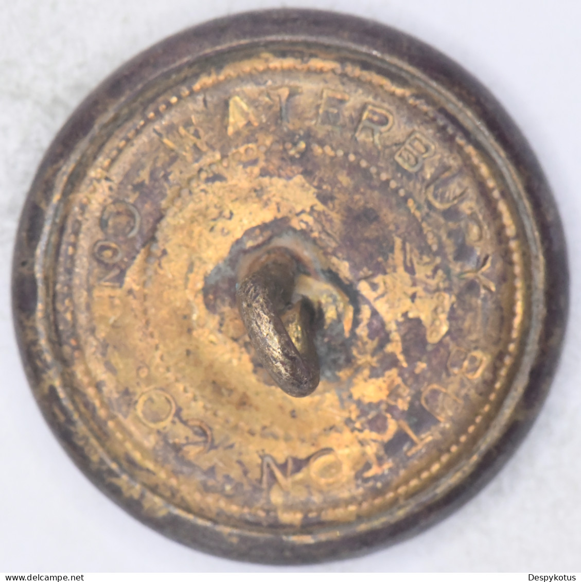 Bouton - USA - Waterbury Button Co. - 28.20 Mm - 17-249 - Botones