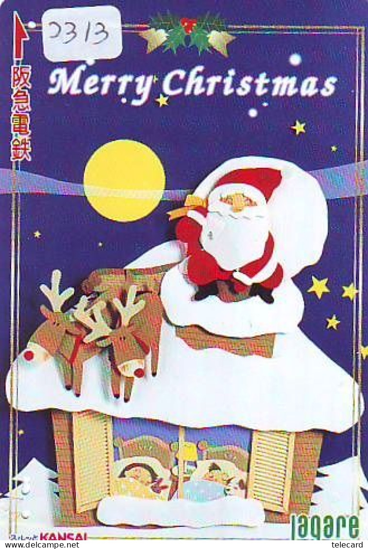 Carte Prépayée Japon * NOËL * WEIHNACHTEN (2313) CHRISTMAS * KERST * NAVIDAD * NATALE - Navidad