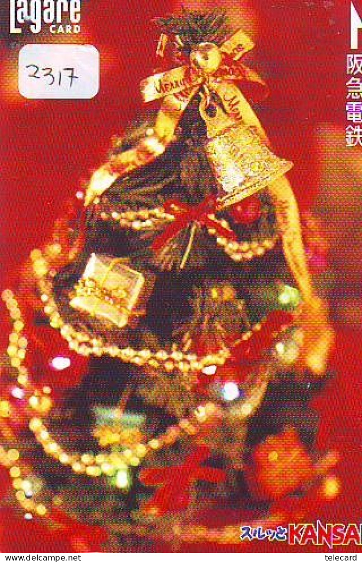 Carte Prépayée Japon * NOËL * WEIHNACHTEN (2317) CHRISTMAS * KERST * NAVIDAD * NATALE - Noel