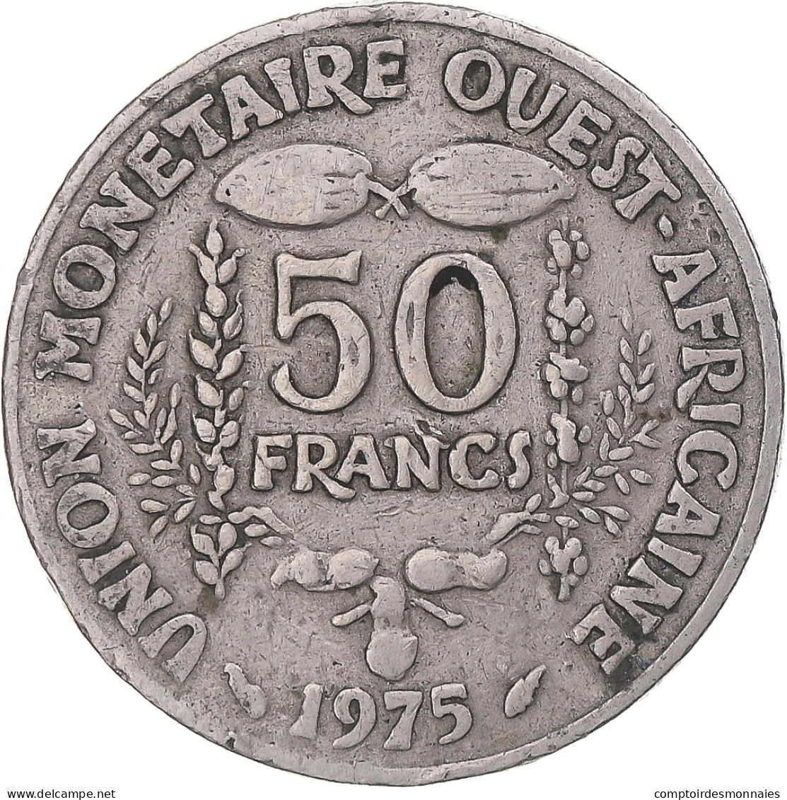 Monnaie, Communauté économique Des États De L'Afrique De L'Ouest, 50 Francs - Côte-d'Ivoire