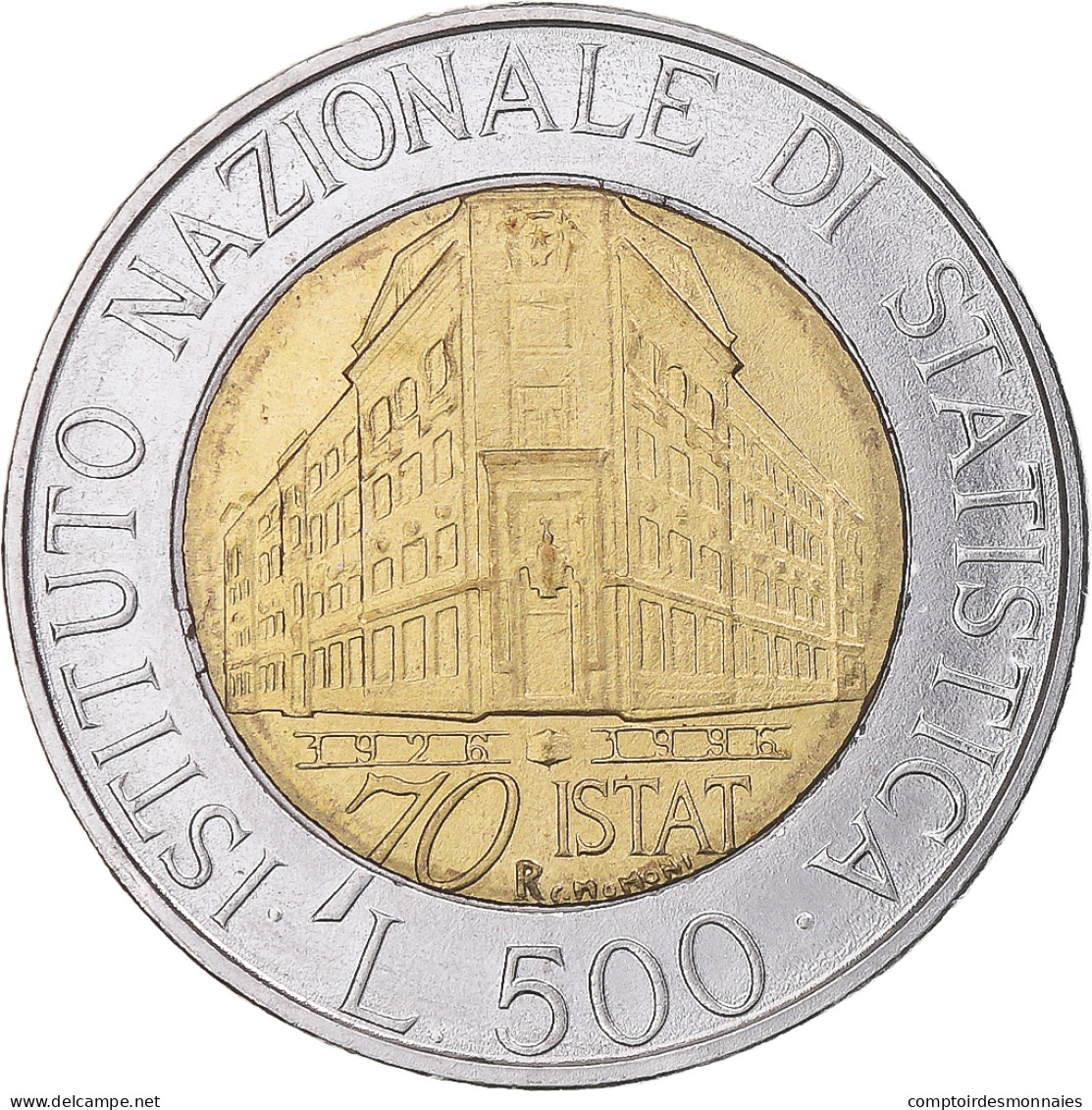 Monnaie, Italie, 500 Lire, 1996, Rome, TTB+, Bimétallique, KM:181 - 500 Liras