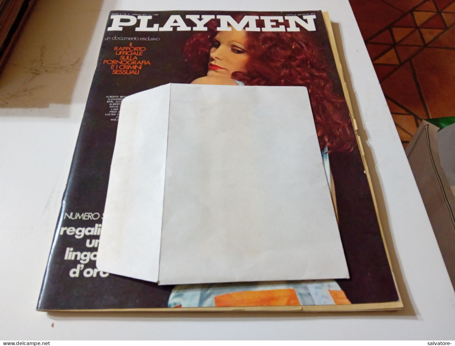 RIVISTA PLAYMEN- APRILE 1971 - Gezondheid En Schoonheid