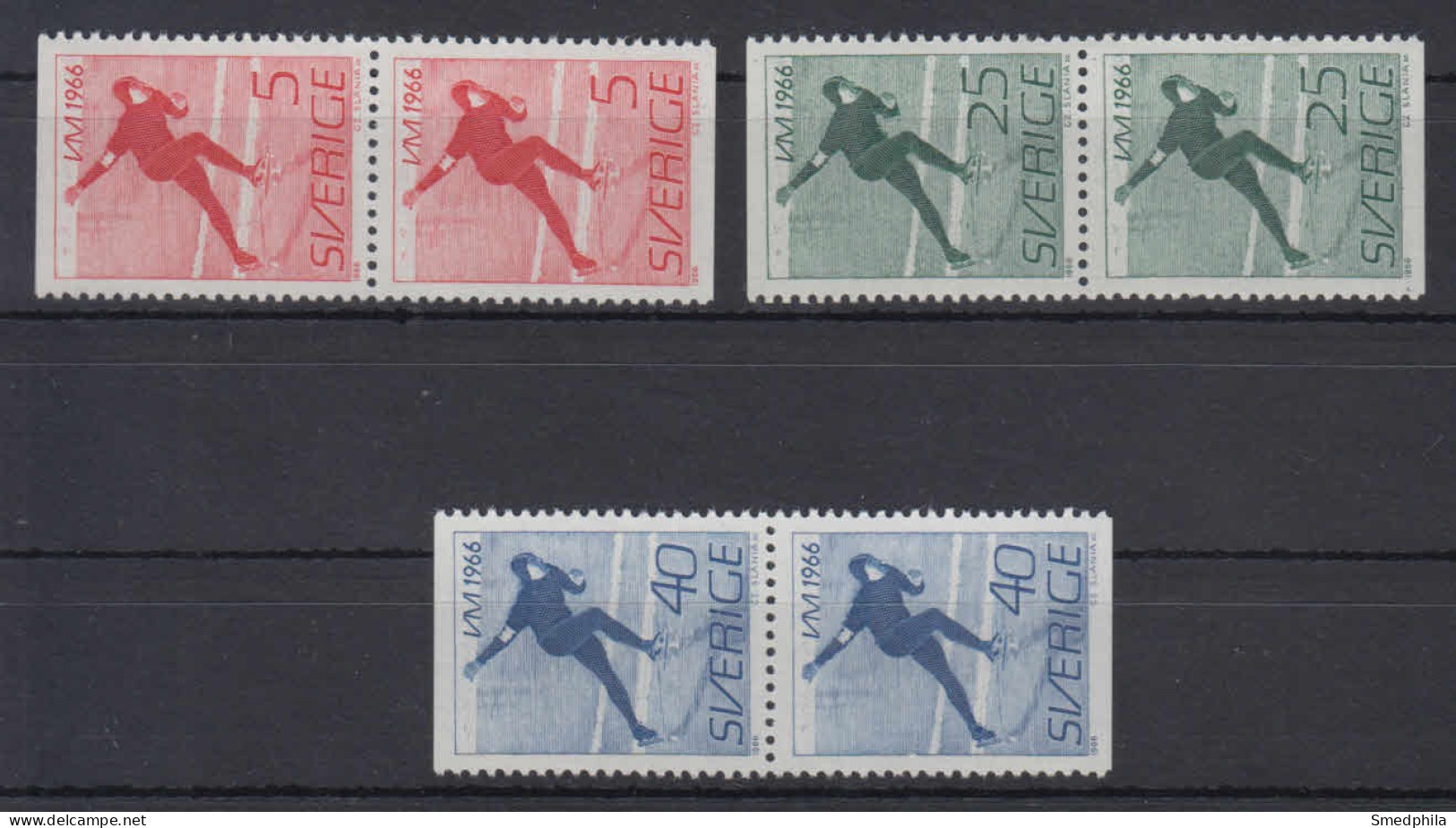 Sweden 1966 - Michel 546-548 MNH ** - Nuevos