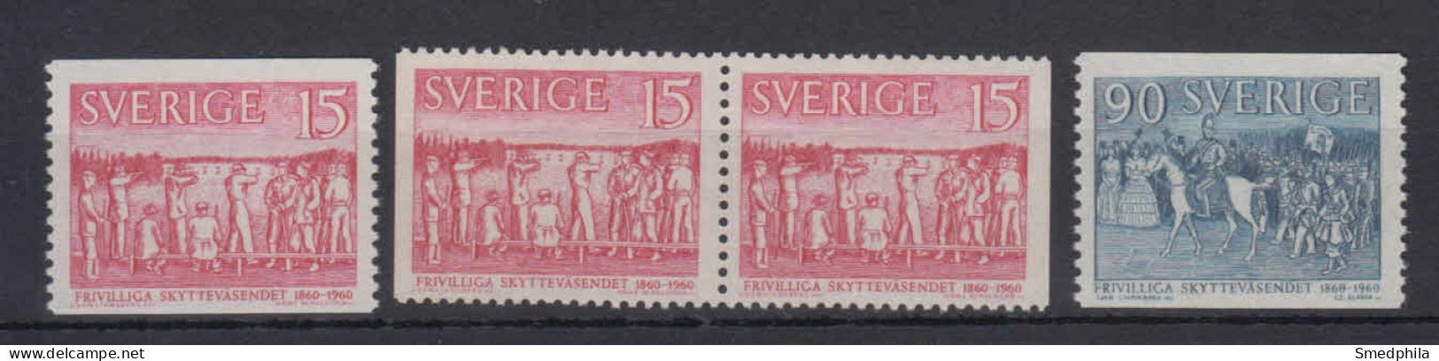 Sweden 1960 - Michel 459-460 MNH ** - Unused Stamps
