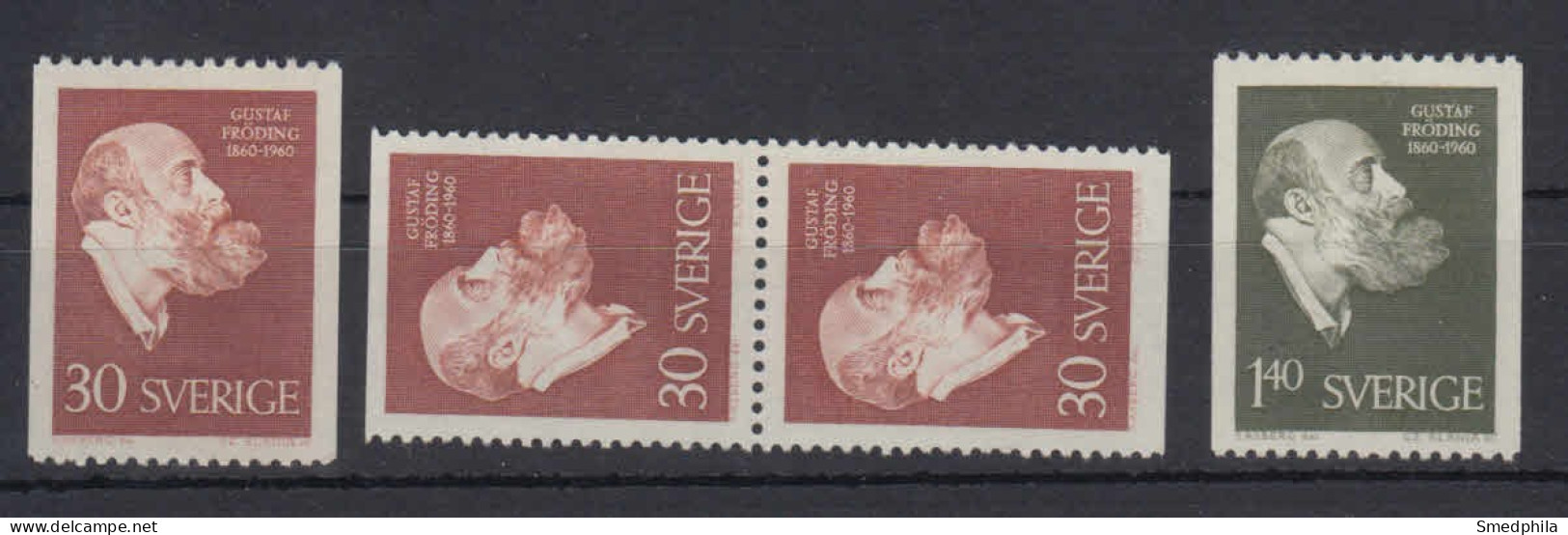 Sweden 1960 - Michel 461-462 MNH ** - Unused Stamps