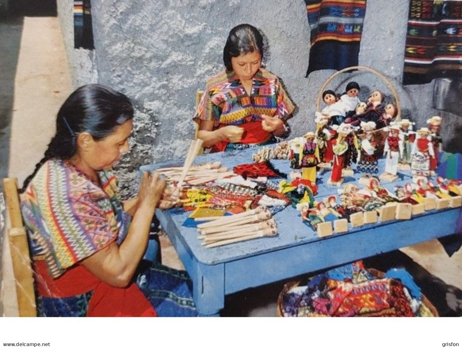 Guatemala Artesanas San Antonio Doll Makers Poupees - Guatemala