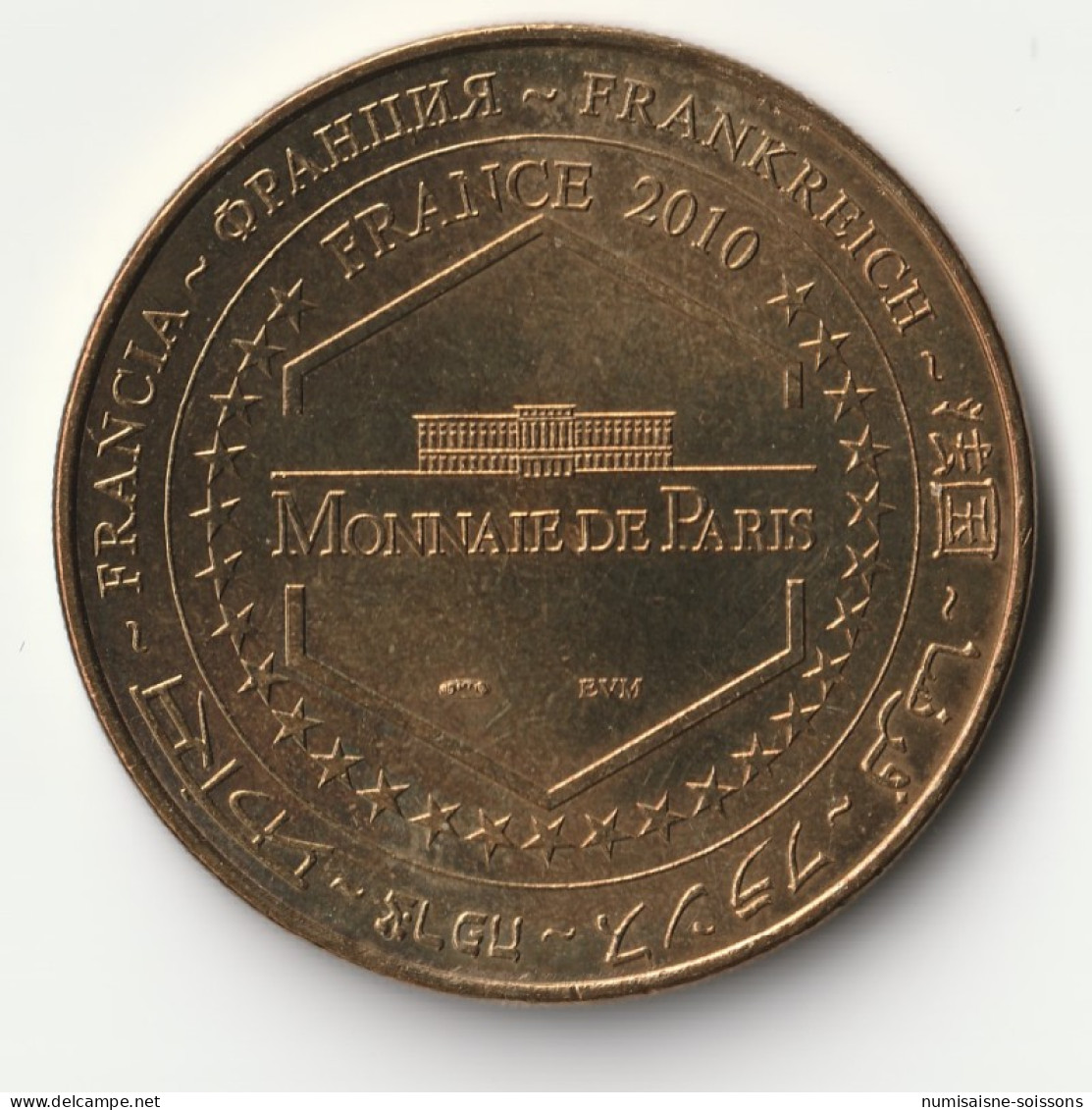 54 - LUNÉVILLE - CHÂTEAU DES LUMIÈRES - Monnaie De Paris - 2010 - 2010