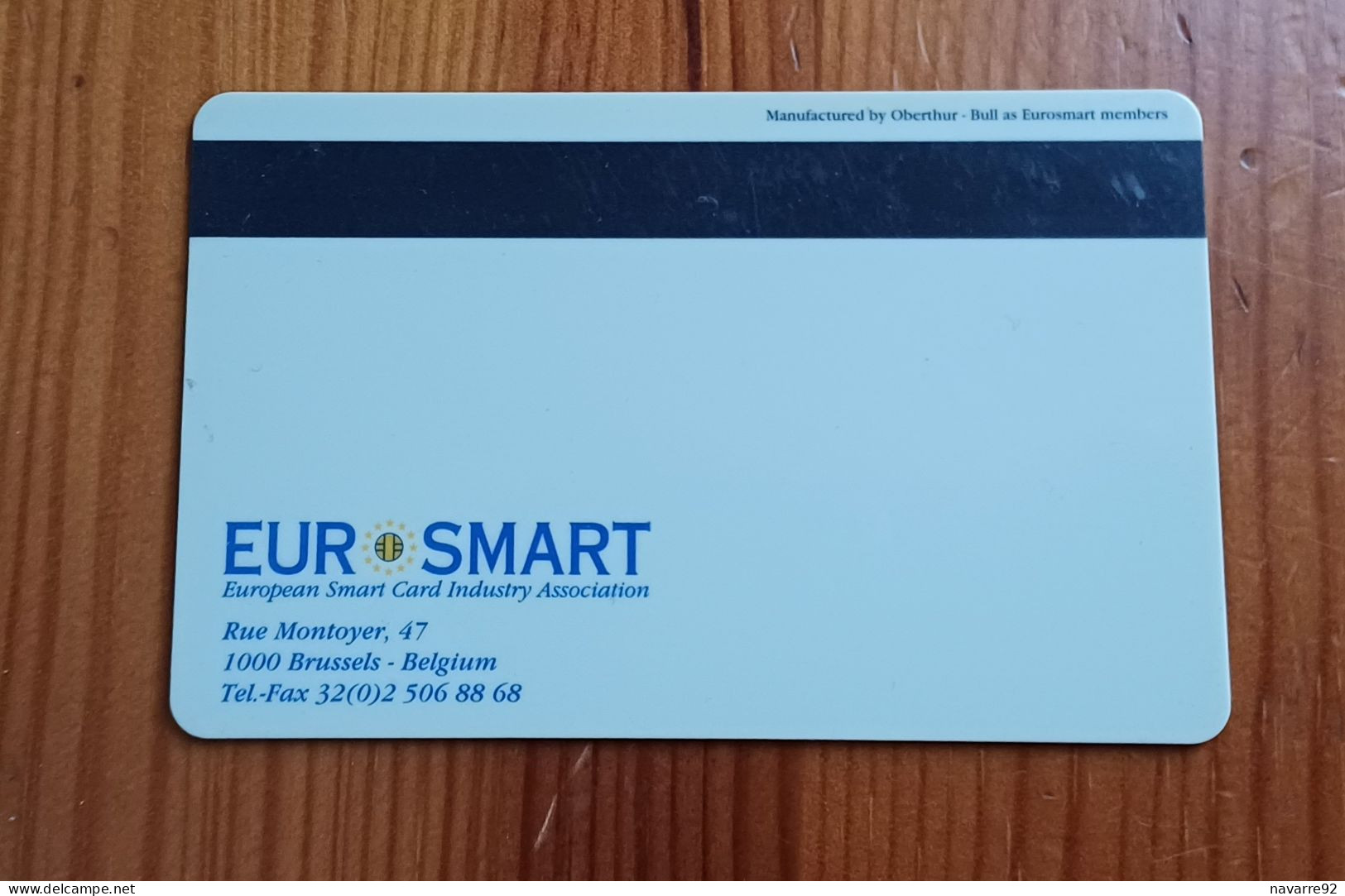 ANCIENNE CARTE A PUCE DEMONSTRATION BULL OBERTHUR EUROSMART !!! - Sonstige & Ohne Zuordnung