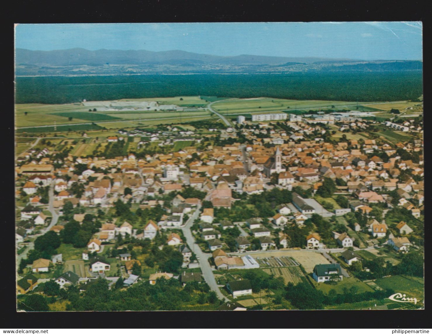 68 - Habsheim : Vue Aérienne - Habsheim