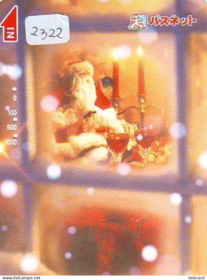 Carte Prépayée Japon * NOËL * WEIHNACHTEN (2322) CHRISTMAS * KERST * NAVIDAD * NATALE - Noel