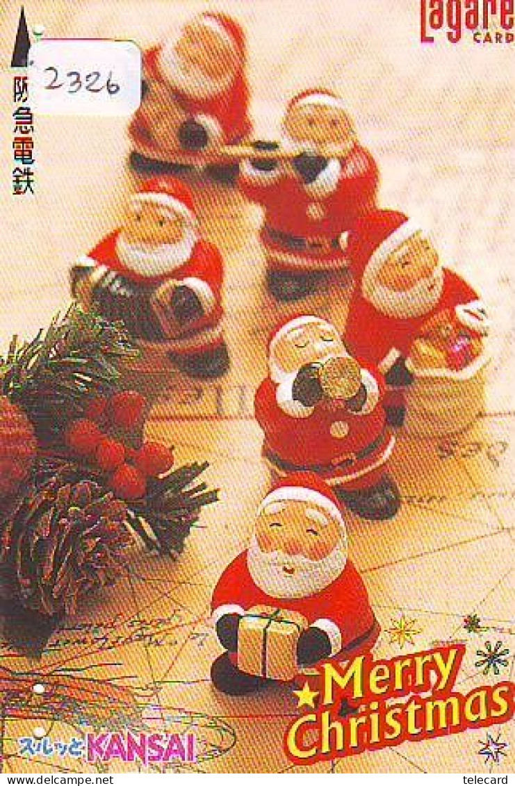 Carte Prépayée Japon * NOËL * WEIHNACHTEN (2326) CHRISTMAS * KERST * NAVIDAD * NATALE - Natale