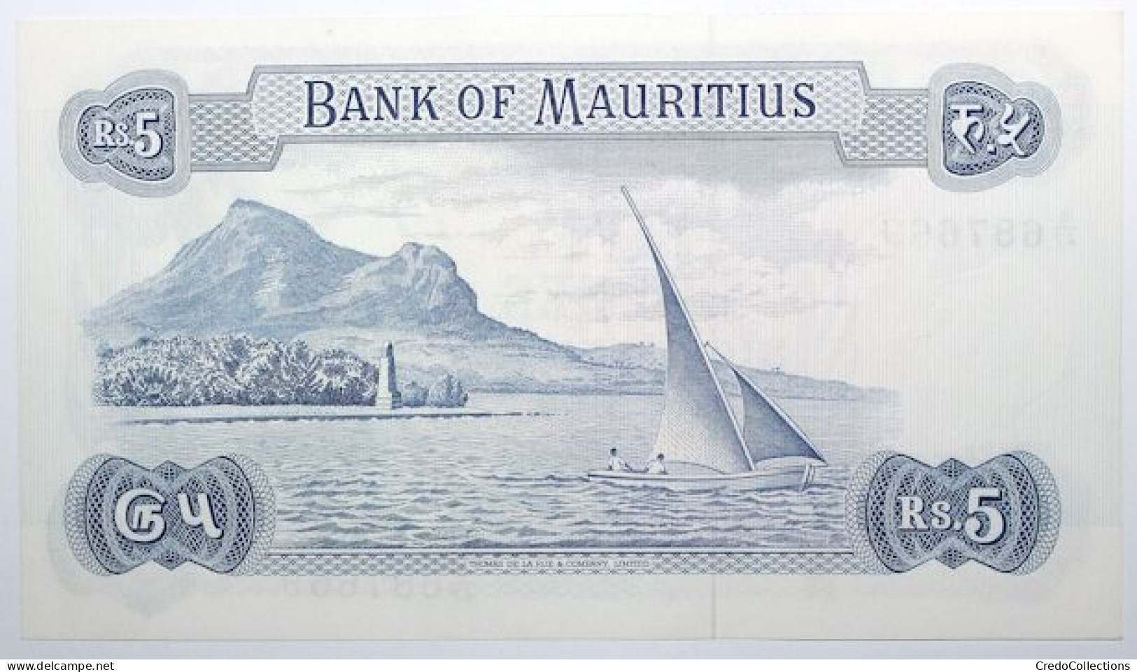 Maurice - 5 Roupies - 1967 - PICK 30c - NEUF - Mauritius