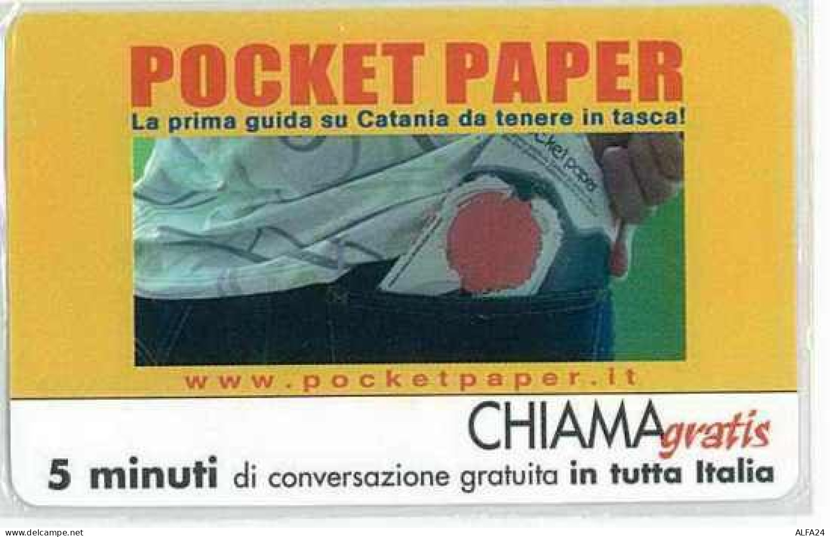 CHIAMAGRATIS NUOVA DT 675 POCKET PAPER - Private-Omaggi