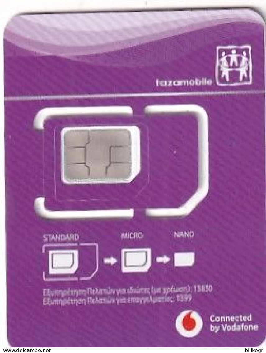 GREECE - TAZAmobile Mini GSM, Mint - Griechenland