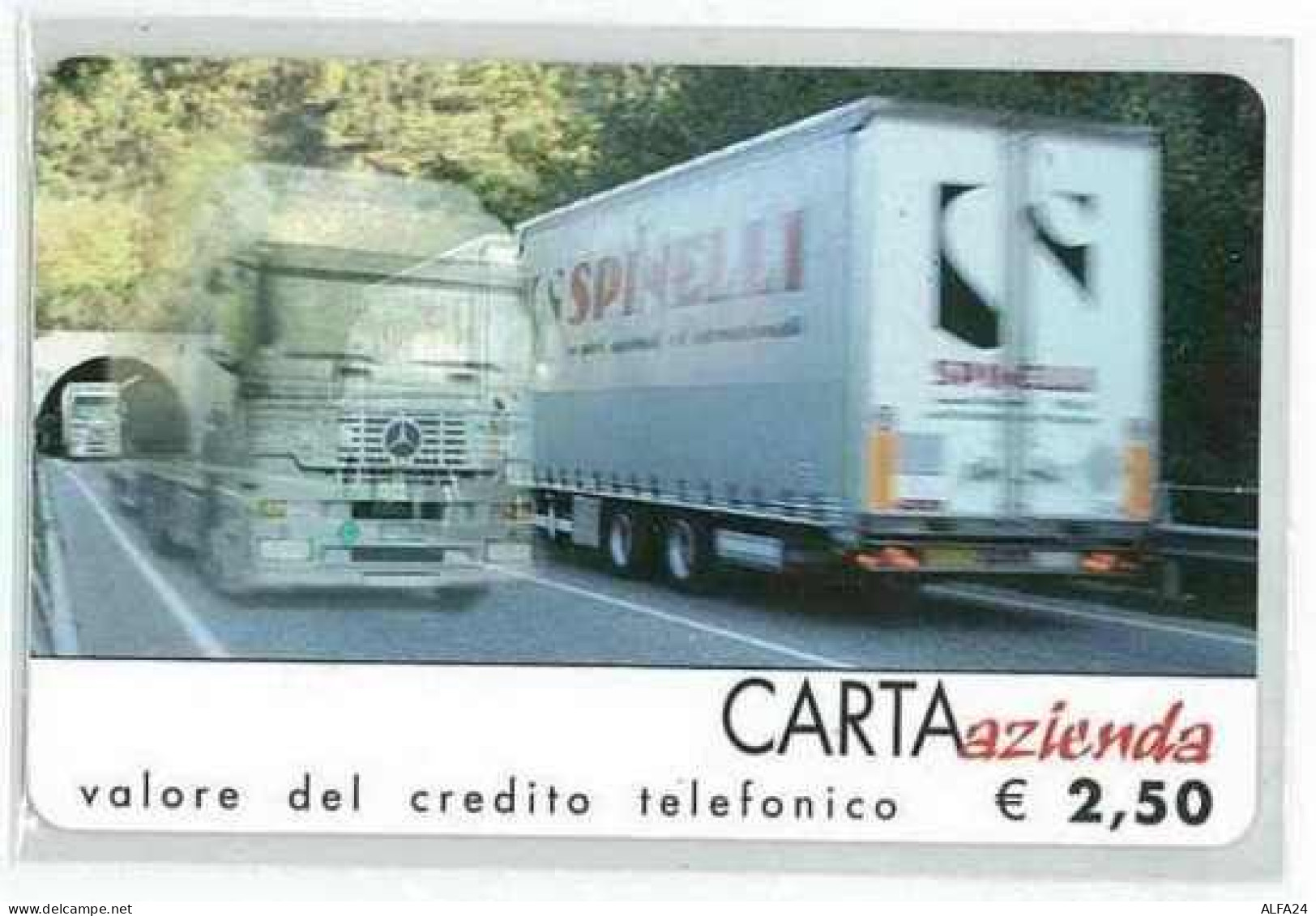 CARTA AZIENDA II TIPO DT USATA 155 SPINELLI - Private-Omaggi