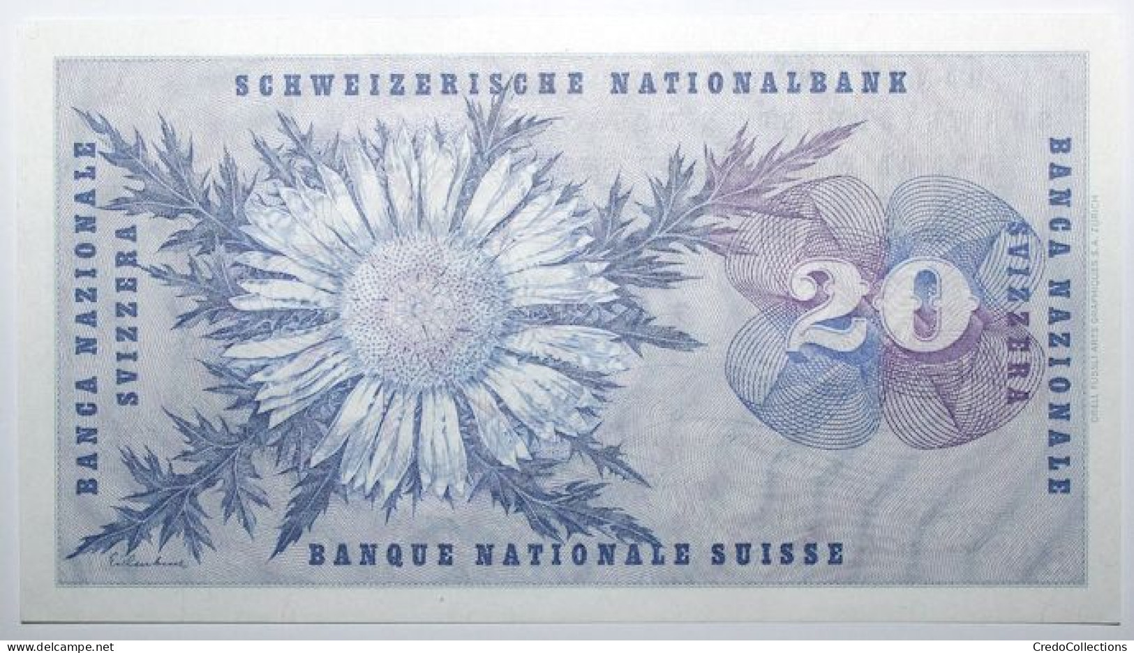Suisse - 20 Francs - 1976 - PICK 46w.1 - NEUF - Suiza