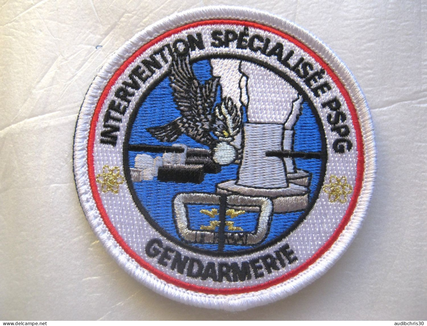 COLLECTION GEND. INTERVENTION SPECIALISEE PSPG CENTRALE NUCLEAIRE SUR SCRATCH 80MM - Policia