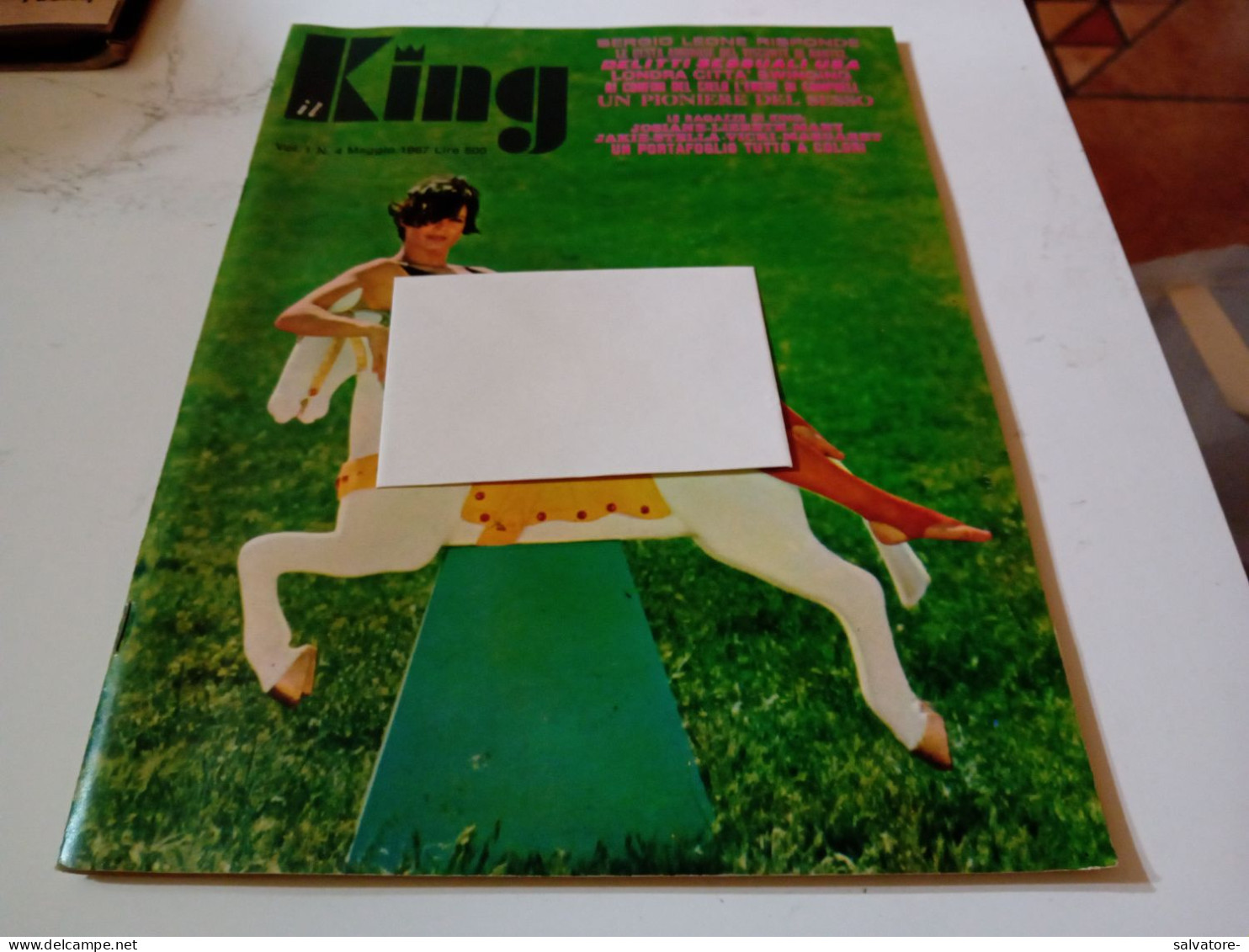 RIVISTA KING - VOLUME 1- 4 MAGGIO 1967 - Gezondheid En Schoonheid