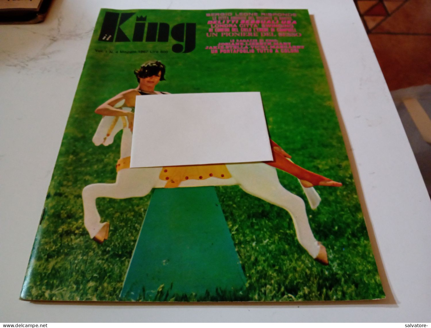 RIVISTA KING - VOLUME 1- 4 MAGGIO 1967 - Santé Et Beauté
