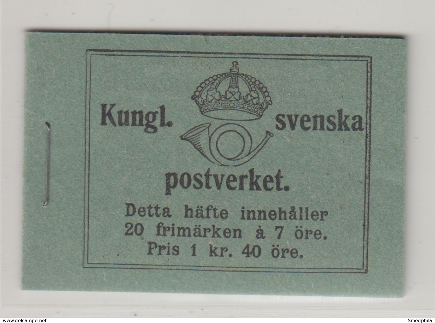 Sweden Booklet 1918 - Facit 9 R MNH ** - 1904-50