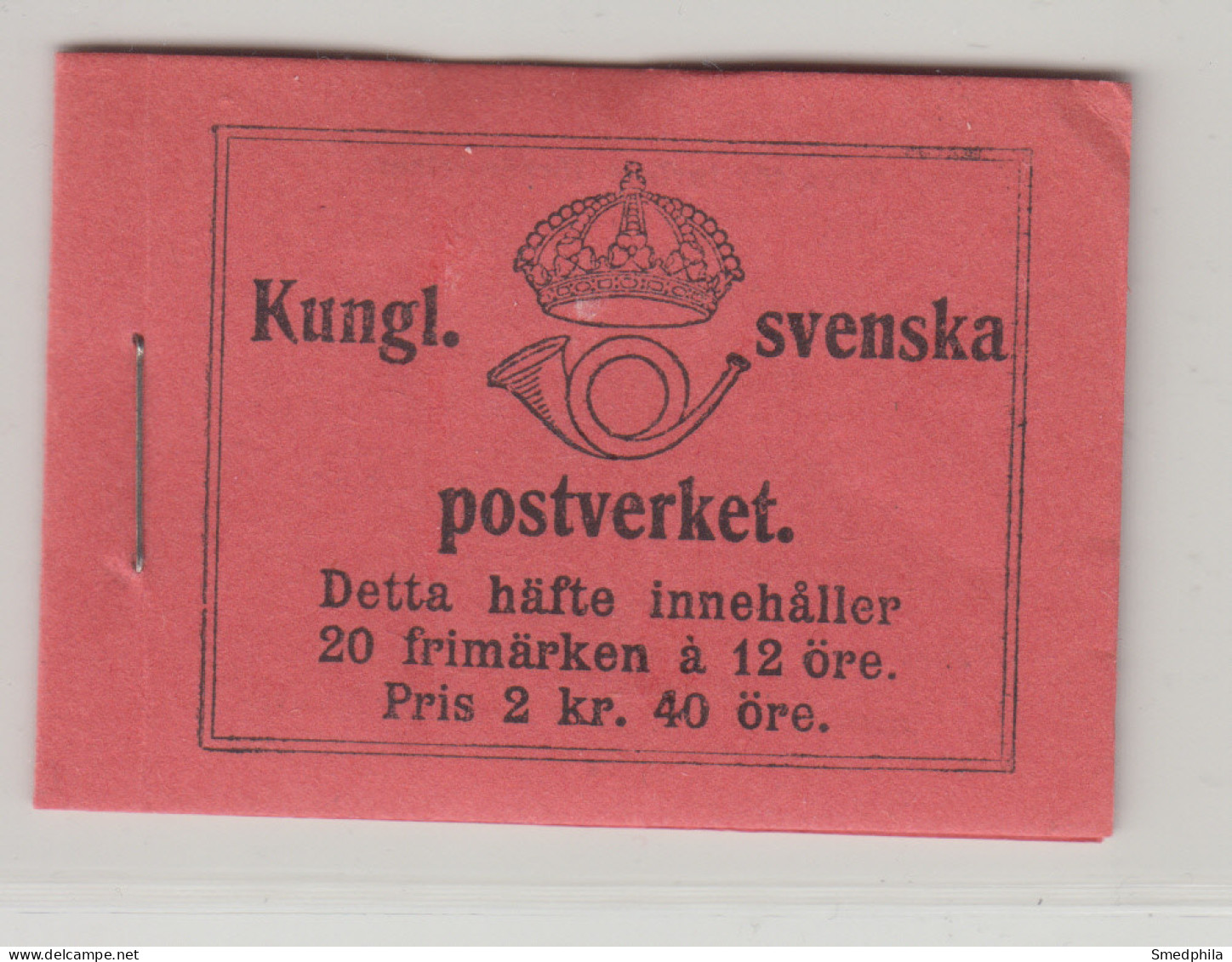 Sweden Booklet 1918 - Facit 10 O MNH ** - 1904-50