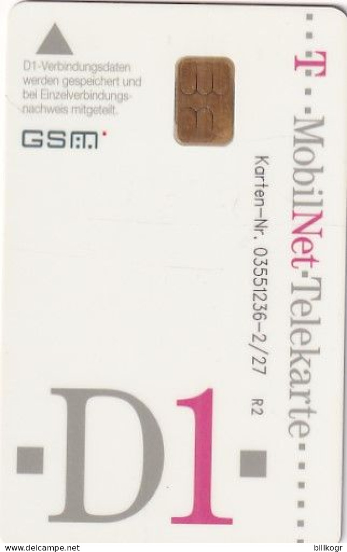 GERMANY - D1 GSM, Used - Cellulari, Carte Prepagate E Ricariche