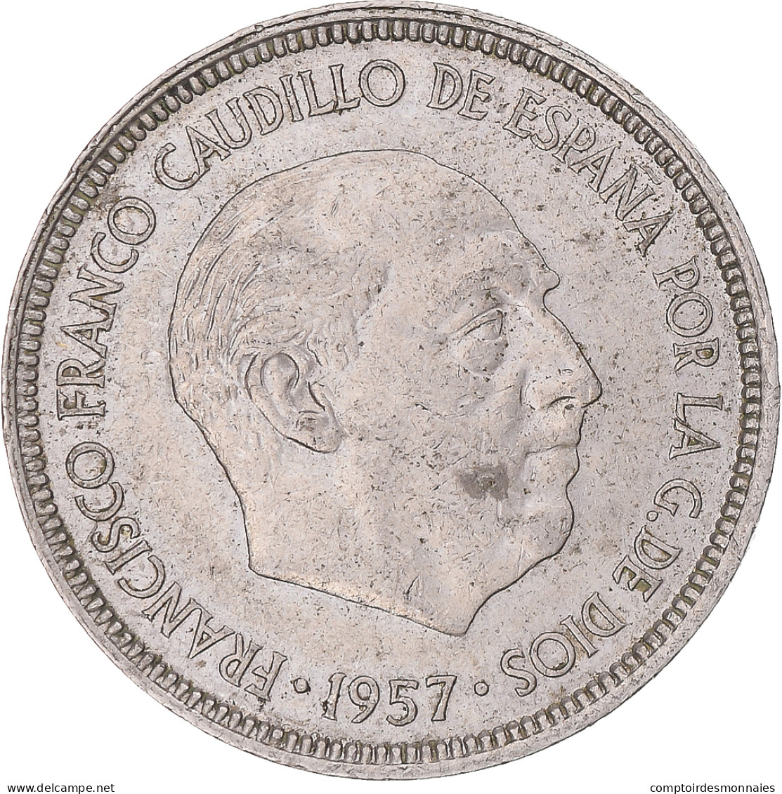 Monnaie, Espagne, Caudillo And Regent, 5 Pesetas, 1974, TTB, Cupro-nickel - 5 Pesetas