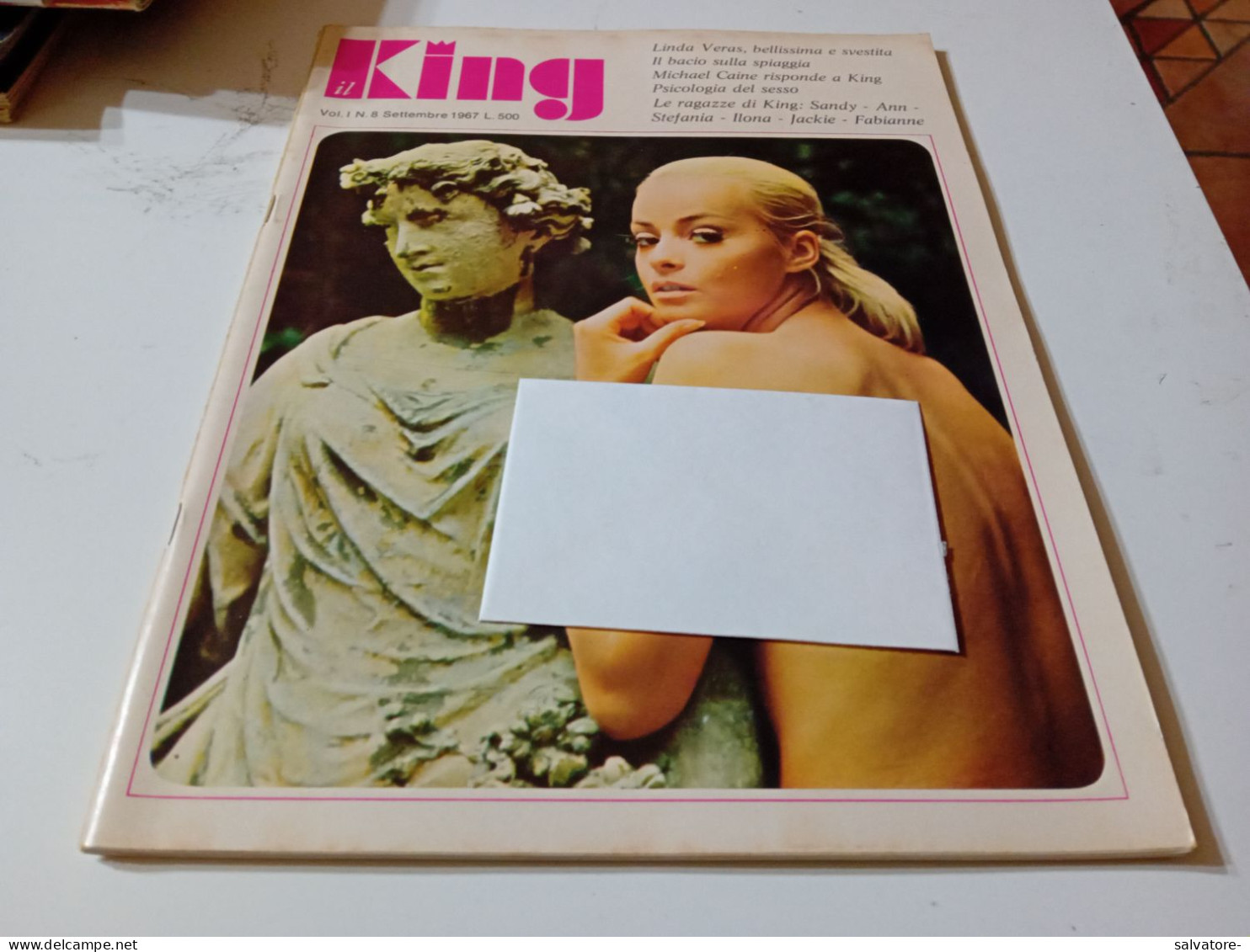 RIVISTA IL KING- VOL.I- NUMERO 8- SETTEMBRE 1967 - Health & Beauty