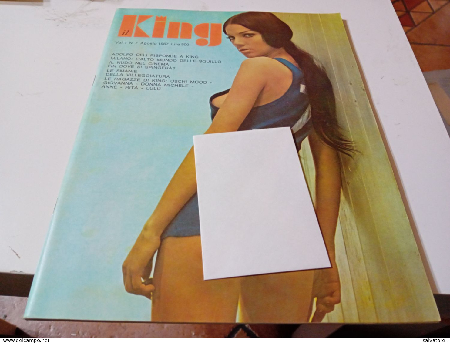 RIVISTA IL KING- VOL.I- NUMERO 7- AGOSTO 1967 - Santé Et Beauté