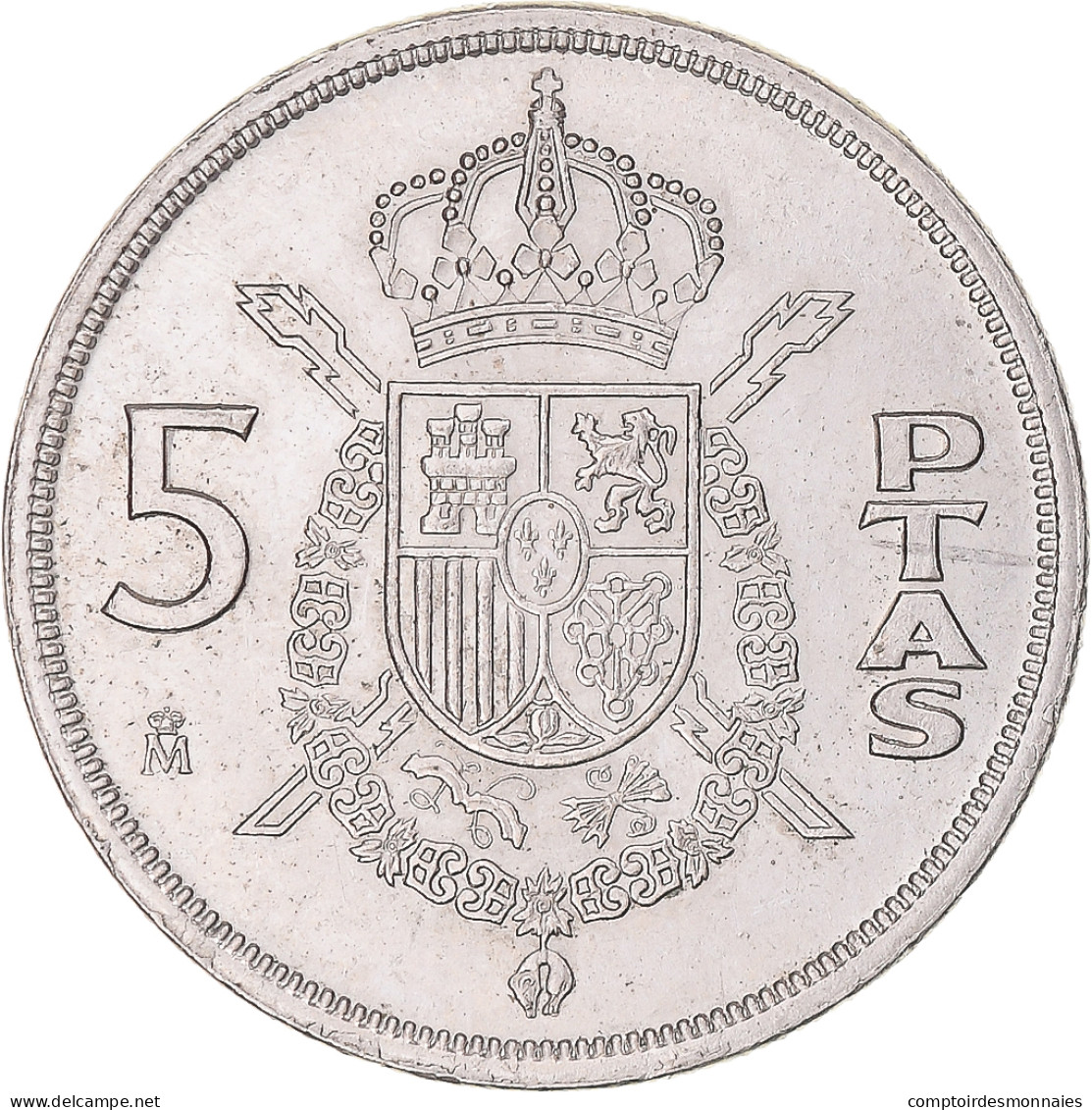 Monnaie, Espagne, Juan Carlos I, 5 Pesetas, 1982, SUP, Cupro-nickel, KM:823 - 5 Pesetas