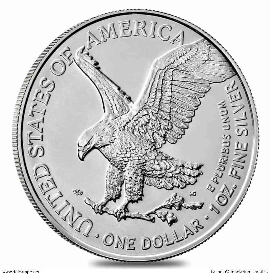 Estados Unidos United States 1 Dollar ”American Silver Eagle” 2023 Km 746 Onza Plata Pura Sc Unc - 2007-…: Presidents