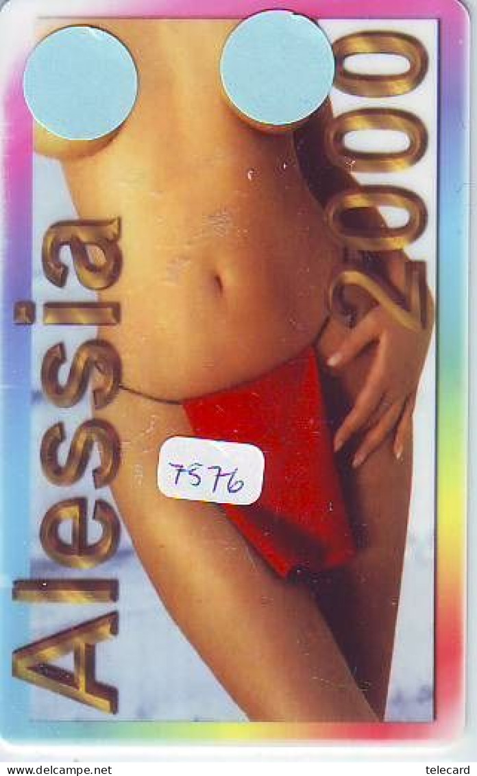 Télécarte USA * EROTIQUE (7576)  EROTIC PHONECARD * BATHCLOTHES  FEMME SEXY LADY LINGERIE - Mode