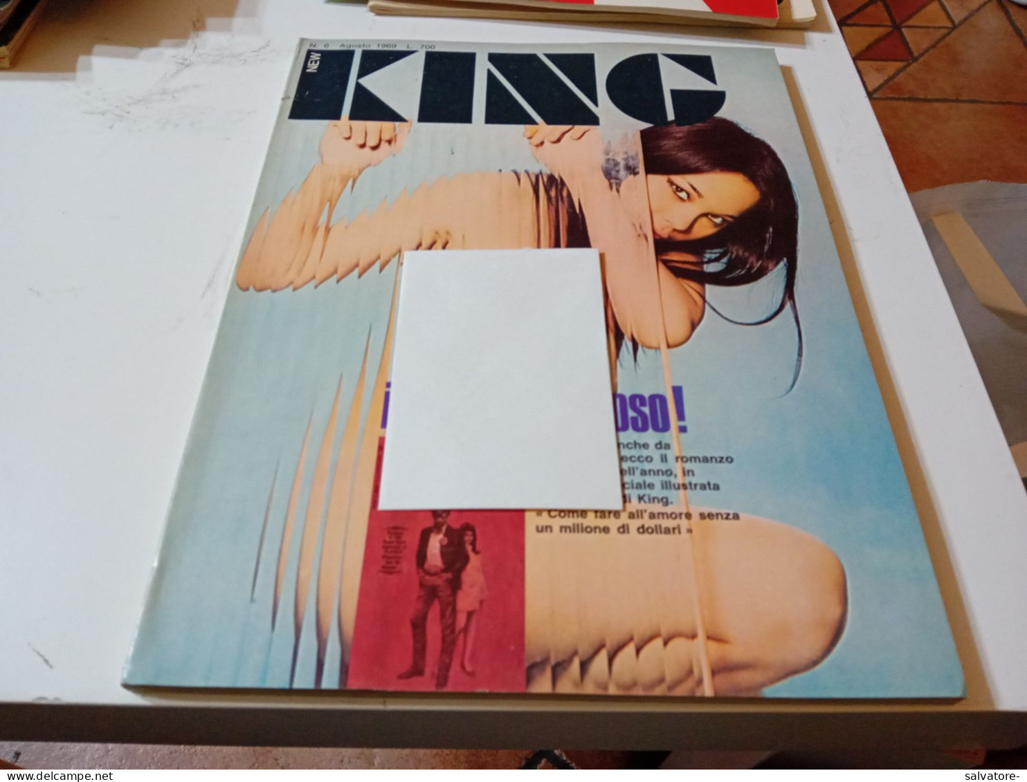 RIVISTA NEW  KING- NUMERO 6- AGOSTO 1969 - Santé Et Beauté
