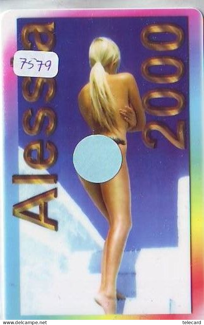 Télécarte USA * EROTIQUE (7579)  EROTIC PHONECARD * BATHCLOTHES  FEMME SEXY LADY LINGERIE - Mode