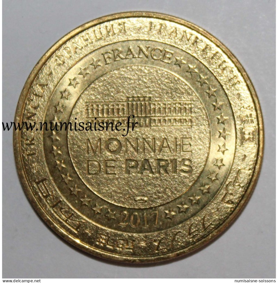 75 - PARIS - Guernesey - Maison De Victor Hugo - Monnaie De Paris - 2017 - Sin Fecha