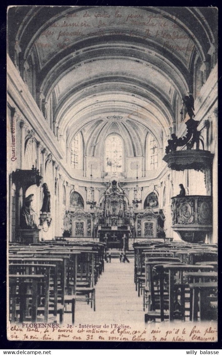 +++ CPA - FLORENNES - Intérieur De L'Eglise  // - Florennes