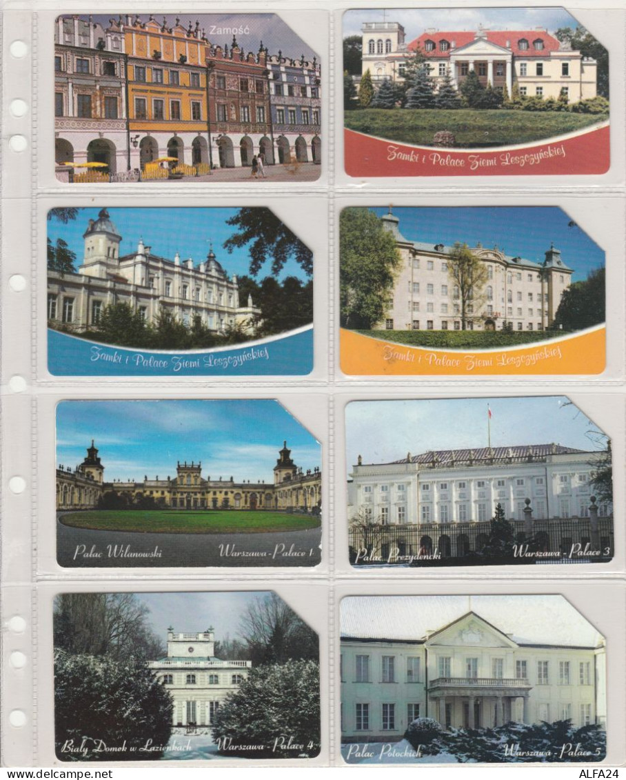 LOT 8 PHONE CARDS POLONIA (PV42 - Poland