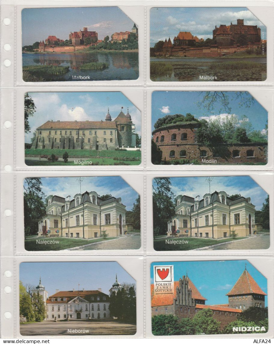 LOT 8 PHONE CARDS POLONIA (PV36 - Pologne