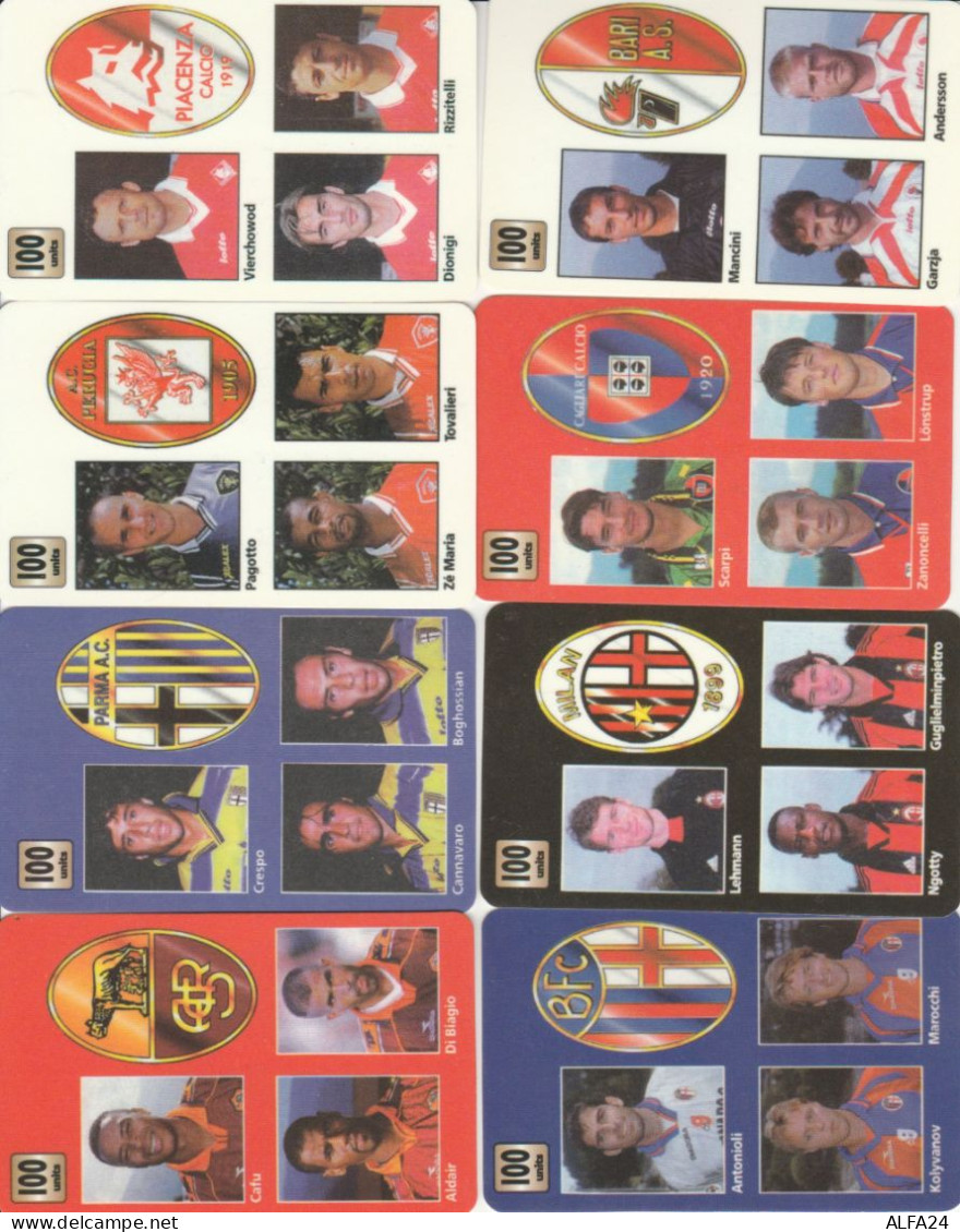 8 PREPAID PHONE CARD FOOTBALL CALCIO (PV1175 - Sport